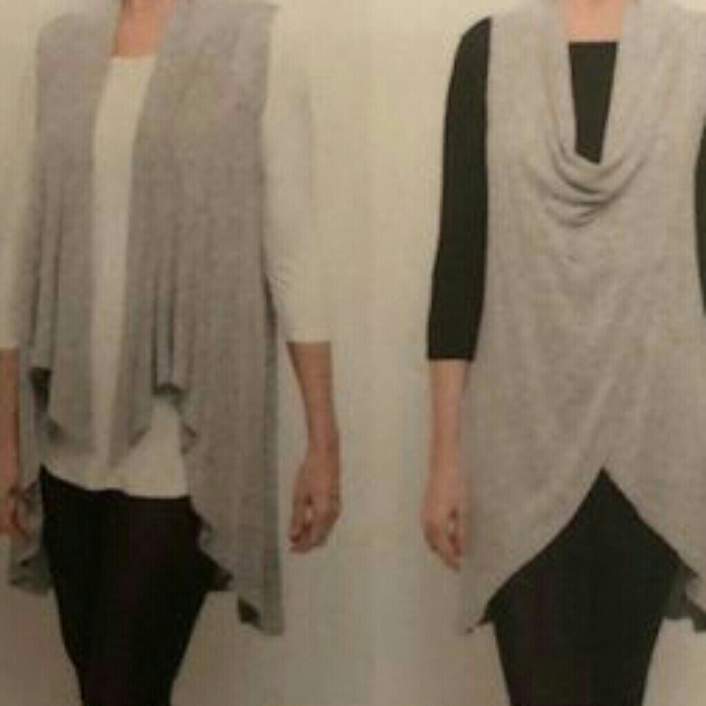 Sleeveless Cardigan/Wrap